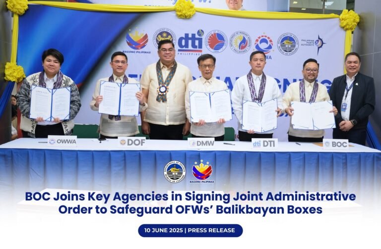 Safeguarding Balikbayan Boxes