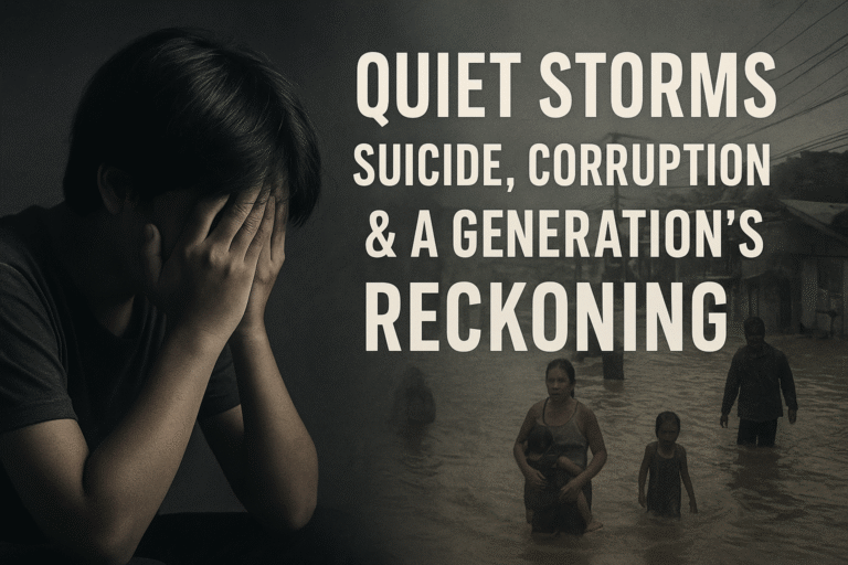Quiet Storms: Suicide, Corruption & A Generation’s Reckoning