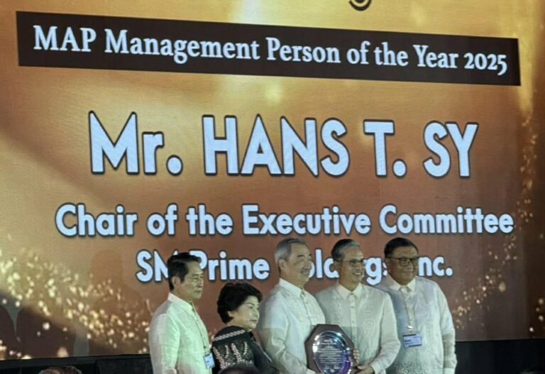 Hans Sy Is MAP’s 2025 Top Choice