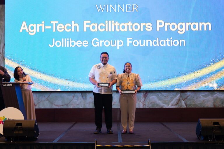 Good News: Jollibee CSR Program For Farmers Wins Award
