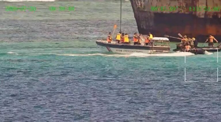 Chinese Coast Guard Attacks Filipino Sailor 